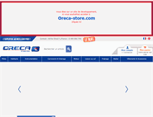 Tablet Screenshot of dev.oreca-store.com
